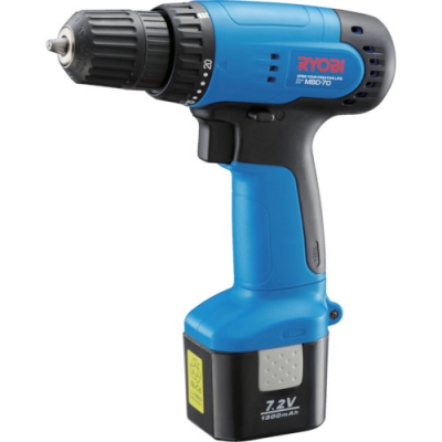 日本利优比 RYOBI  MBD-70 リョービ　充電式ドライバドリル　７．２Ｖ