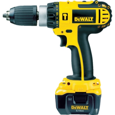 ＤＥＷＡＬＴ社 DC737 デウォルト　デウォルト１４．４Ｖ充電式振動ドリルドライバリチウムセット電池２個