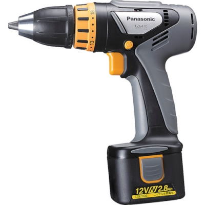 パナソニック（株）エコソリューションズ社 EZ6470NKN-B Ｐａｎａｓｏｎｉｃ　充電ドリルドライバー１２Ｖ