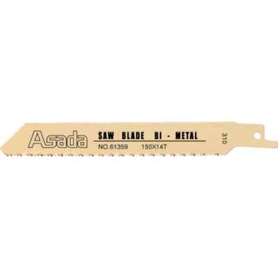 日本浅田 ASADA    A61361 アサダ　セーバーソーのこ刃　バイメタル　２００×１４山
