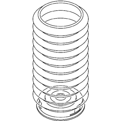 JEFCOM   ODC-2980 デンサン　ワンタッチスペシャルコア　ダストカバー