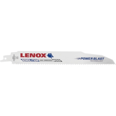 LENOX社 20598966R LENOX 解体用セーバーソーブレード 966R 225mm×6山 (2枚入り)