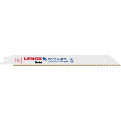 LENOX社 1920423 LENOX ゴールドセーバーソーブレード 810GR 200mm×10山 (5枚入り)