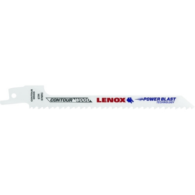 LENOX社 20556676RC LENOX バイメタルセーバーソーブレード(曲線) 676RC 150mm×6山 (5枚入り)