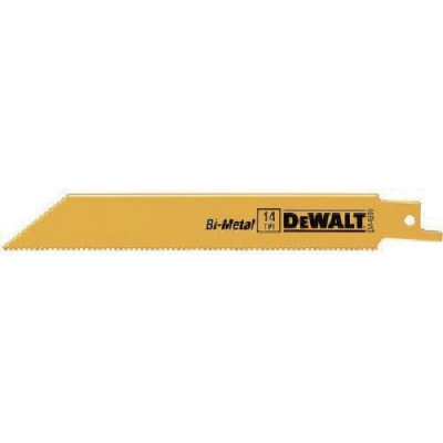 DEWALT社 DW4809 デウォルト レシプロソーブレード 山数14長さ200mm5枚入り
