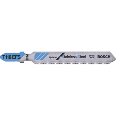 ボッシュ(株) T-118EFS ボッシュ ジグソーブレード 金工用パウダーメタルハイス (5枚入)