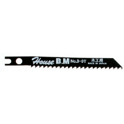 日本 HOUSEBM  N039 ハウスB.M 兼用ジグソー替刃 10枚入り 木工用 NO39