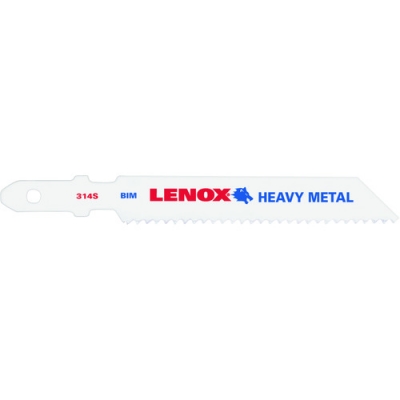 LENOX社 20301BT314S LENOX バイメタルジグソーブレード Tシャンク 金属用 BT314S 90mm×14山 (2枚入り)