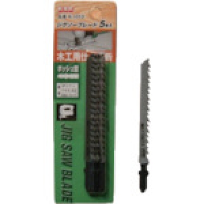 河部精密工業（株） K-101D ＫＳＫ　ジグソーブレード　ボッシュ型　木工仕上切断　５本入