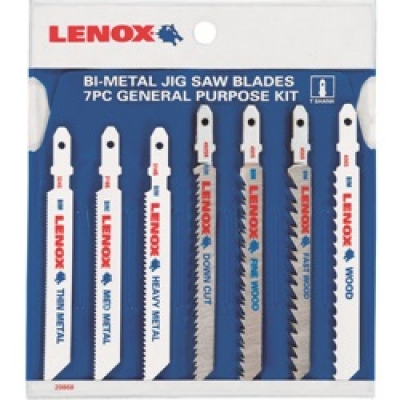 ＬＥＮＯＸ社 20868U743SA ＬＥＮＯＸ　ジグソーブレードセット　Ｔシャンク　７本組　Ｕ７４３ＳＡ