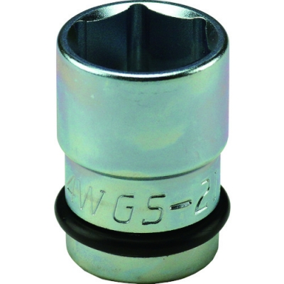 フラッシュツール(株) 4WGS-21 FPC インパクト用 スーパースリム ショートソケット 差込12.7mm 対辺2