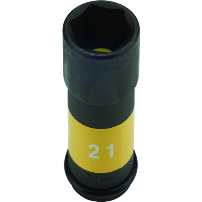 フラッシュツール（株） 4WP-17 ＦＰＣ　インパクト用　スリムパラボラ化粧ナット用ロングソケット　差込角１２．７ｍ