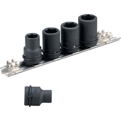 ＴＯＮＥ（株） HA305S ＴＯＮＥ　インパクト用ソケットセット（ホルダー付）　５ｐｃｓ