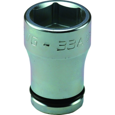 ヒット商事（株） P8H28L ＨＩＴ　１インチ角インパクトソケットディープソケット（６角）　２８ｍｍ