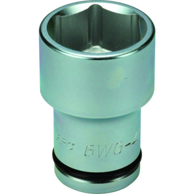 フラッシュツール（株） 6WG-32 ＦＰＣ　インパクト用　スーパースリム　セミロングソケット　差込１９ｍｍ　対辺３２