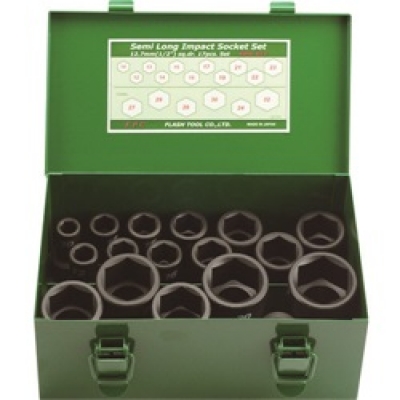 ヒット商事（株） P6H25L ＨＩＴ　３／４インチ角　インパクトディープソケット（６角）　２４ｍｍ