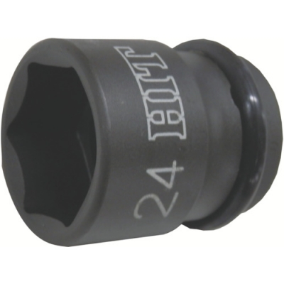 ヒット商事（株） P8H60 ＨＩＴ　１インチ角インパクトソケット（６角）　６０ｍｍ