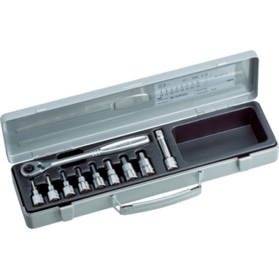 ＴＯＮＥ（株） HB3082 ＴＯＮＥ　ヘキサゴンソケットレンチセット　吋目　１０ｐｃｓ