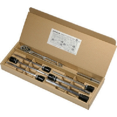 日本旭金属 ASH  VXKS377 ＡＳＨ　ヘキサゴンソケットセット（ラチェットハンドル付き）９．５□×１５７Ｌ