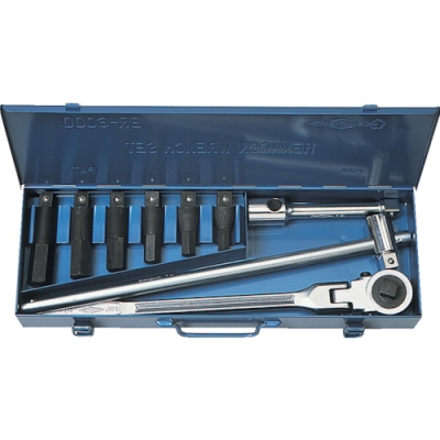 日本京都 KTC BT3-T55HL ＫＴＣ　９．５ｓｑ．ロングＴ型いじり止めトルクスビットソケットＴ５５