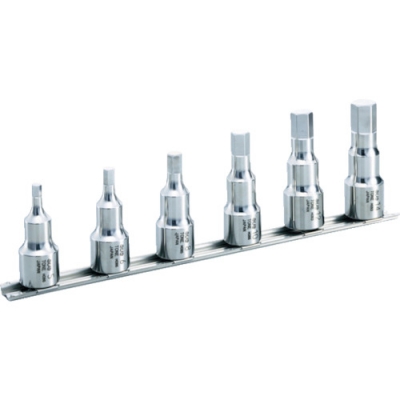 ＴＯＮＥ（株） SHH406 ＴＯＮＥ　ＳＵＳヘキサゴンソケットセット（ホルダー付）　６ｐｃｓ