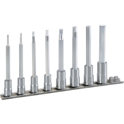 ＴＯＮＥ（株） HH208L ＴＯＮＥ　ロングヘキサゴンソケットセット（ホルダー付）　８ｐｃｓ