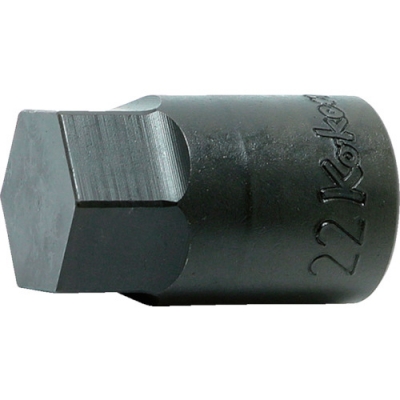 日本山下 KOKEN   4012M.43-27 コーケン　１２．７ｍｍ差込　ヘックスビットソケット　全長４３ｍｍ　２７ｍｍ