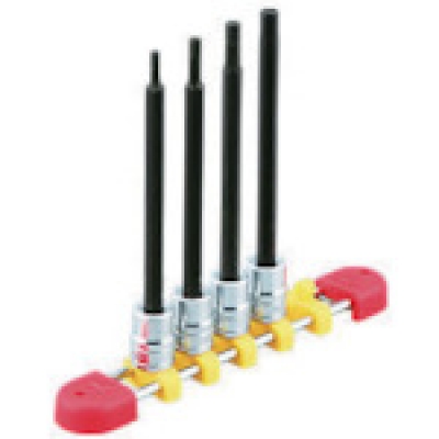 日本京都 KTC TBT2L04H ＫＴＣ　６．３ｓｑ．ロングヘキサゴンビットソケットセット［４コ組］