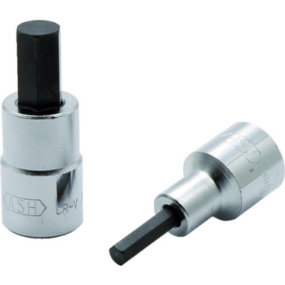 日本旭金属 ASH  VX4004 ＡＳＨ　ソケットレンチ用ヘキサゴンソケット１２．７□×４ｍｍ