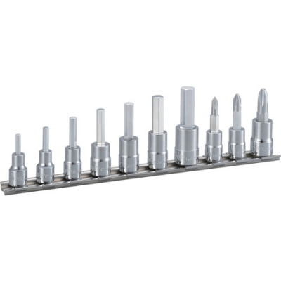 ＴＯＮＥ（株） HHB210 ＴＯＮＥ　ヘキサゴンソケットセット（ホルダー付）インチサイズ　１０ｐｃｓ