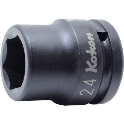 16 コーケン　１９ｍｍ差込　インパクト６角ソケット（薄肉）　１．１３／１６