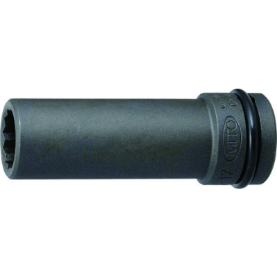 日本水户工机 MITOLOY  P4ML-24 ミトロイ　１／２　インパクトレンチ用　ソケット（１２角）　ロング　２４ｍｍ