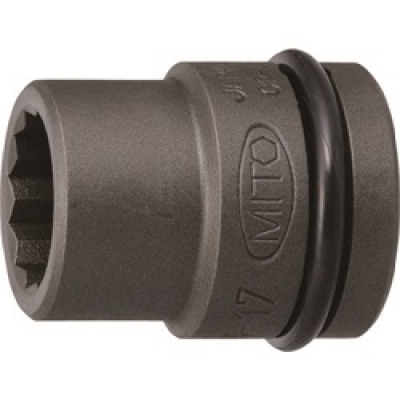 日本水户工机 MITOLOY  P4M-13 ミトロイ　１／２　インパクトレンチ用　ソケット（１２角）　１３ｍｍ