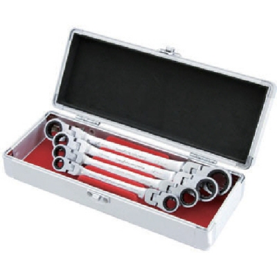 日本Pro-Auto  DFL-4SB スエカゲ　ダブルフレックスロックギアレンチ４本組セットＢ