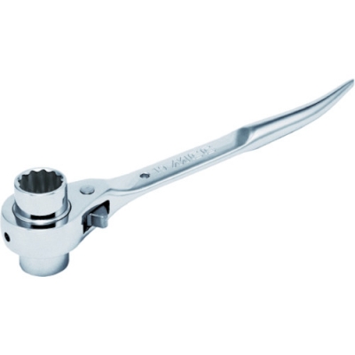 （株）スーパーツール RN-2426 スーパー　両口ラチェットレンチ（爪式）六角対辺：２４×２６