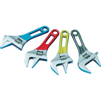 （株）スーパーツール MWM30SY スーパー　ワイドモンキレンチショートタイプ（クリアイエロー）口開：０～３０