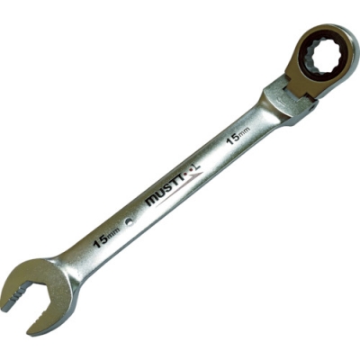 日本 TASCO ミツトモ MWF-15 ミツトモ　ＭＷＦ－１５　フレキシブルメカレンチ　１５ＭＭ　１００ギア