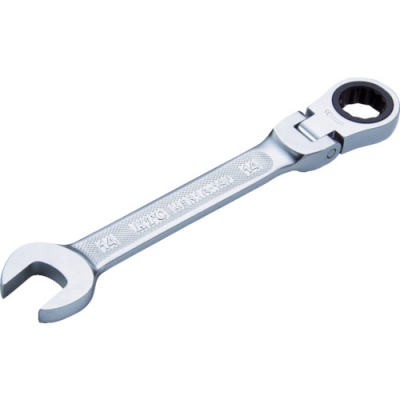 日本京都 KTC MSR1A-19F ＫＴＣ　ラチェットコンビネーションレンチ（首振りタイプ）　１９ｍｍ