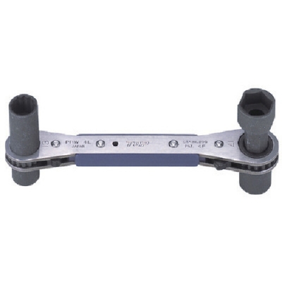 トップ工業（株） PRW-4LH ＴＯＰ　スライドラッチ　スライドロング４サイズ１２Ｘ１３・１４Ｘ１７　シール付