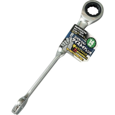 日本 TASCO ミツトモ 12307 Ｐ・ＴＯＯＬ　コンビネーションツイストギアレンチ　１４ｍｍ　カーボン鋼