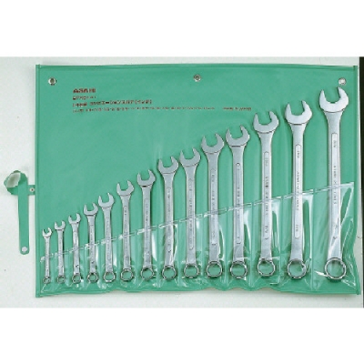 日本旭金属 ASH  CPXS141 ＡＳＨ　パネル型コンビネーションスパナセットインチサイズ　１４本組