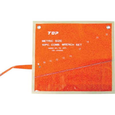 トップ工業（株） CW-10000 ＴＯＰ　コンビネーションレンチセット　１０丁組