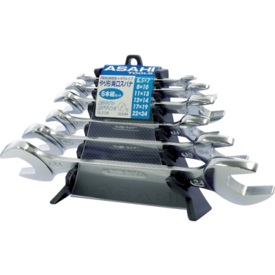 日本中山 TRUSCO  TSS-0007 ＴＲＵＳＣＯ　片口スパナ　７ｍｍ