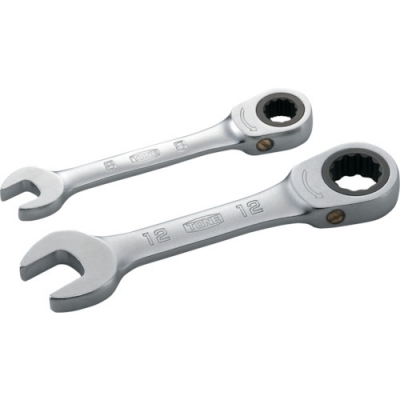 ＴＯＮＥ（株） RM-19S ＴＯＮＥ　ショートラチェットめがねレンチ　１９ｍｍ