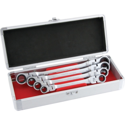 日本Pro-Auto  DFL-4S Ｐｒｏ－Ａｕｔｏ　ダブルフレックスロックギアレンチ４本組セット