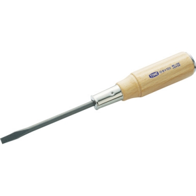 ＴＯＮＥ（株） MD-050 ＴＯＮＥ　貫通ドライバー（木柄）　（－）０．６Ｘ４．５