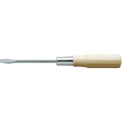 日本中山 TRUSCO  TWKD-5.5-75 ＴＲＵＳＣＯ　木柄貫通ドライバー　刃先－５．５　７５ｍｍ