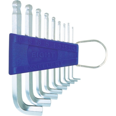 （株）エイト TTR-2 エイト　六角棒スパナ　テーパーヘッド　標準寸法　特短　単品