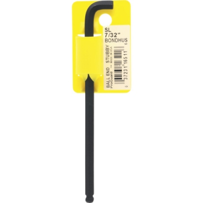 32 ボンダス　スタビー・ボールポイント・Ｌ－レンチ　ロング　７／３２インチ