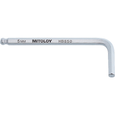 日本水户工机 MITOLOY  HBS50 ミトロイ　Ｌ型ホローレンチボールポイント　ショート　５ｍｍ